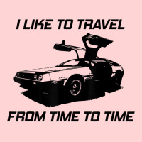 I Like To Travel From Time To Time. Funny Retro Car Vacation T Shirt Visor Hat | Artistshot