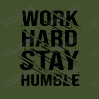 Work Hard Stay Humble Typography Sun Shade Cap | Artistshot