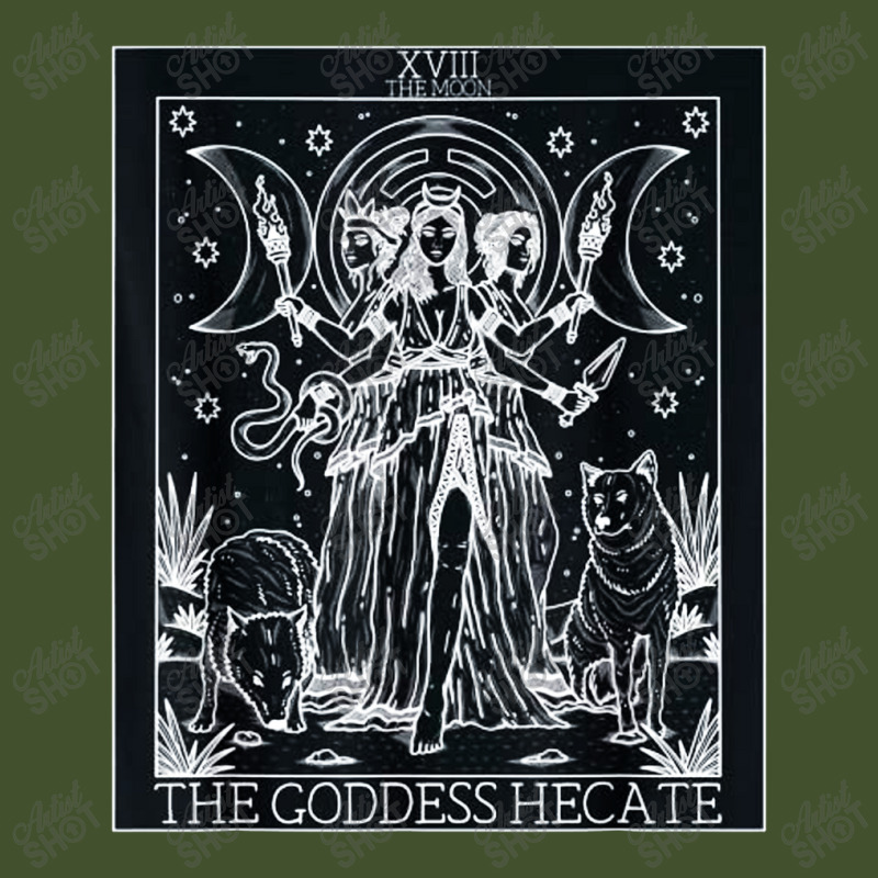 Hecate Tarot Card Triple Moon Goddess Witch Wiccan Pagan Sun Shade Cap by Nindy Tees | Artistshot