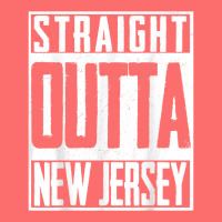 Straight Outta New Jersey Us Patriot Fan Pride T Shirt Snapback Trucker Cap | Artistshot