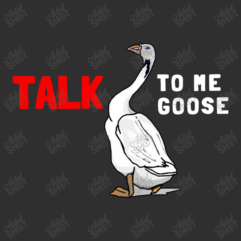 Talk To Me Goose Funny Goose Snapback Trucker Cap | Artistshot