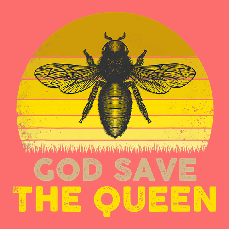 Bee Beekeeper God Save The Queen Funny Retro Style Bee 97 Hive Beekeep Snapback Trucker Cap | Artistshot