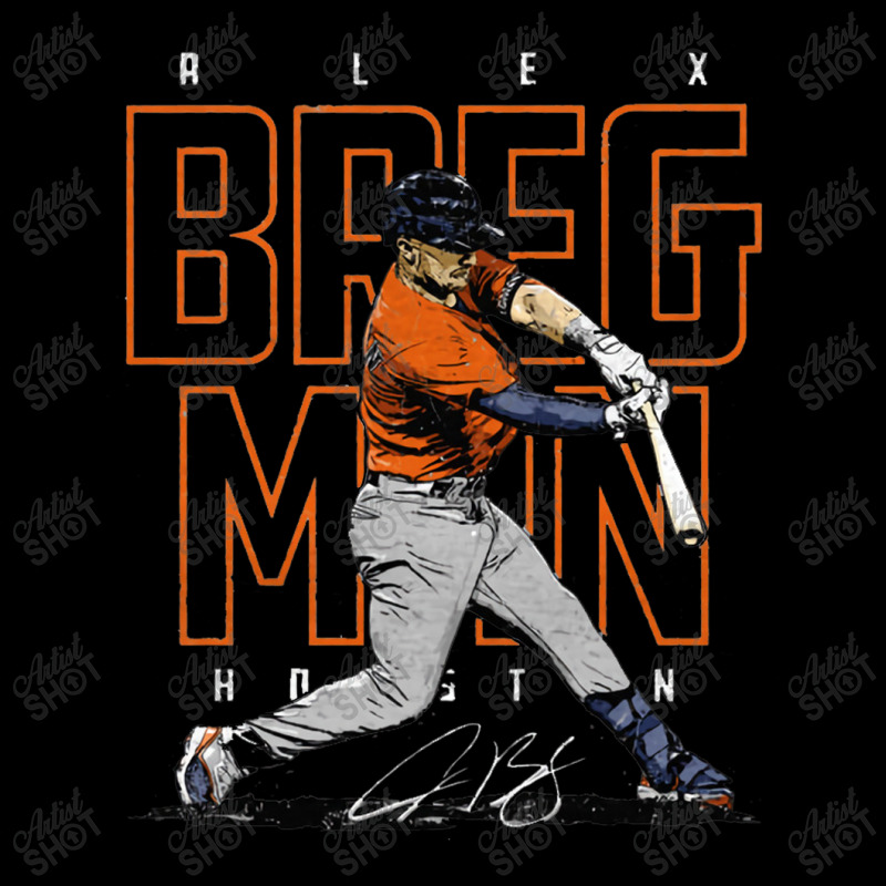 Alex Bregman Outline Name Snapback Trucker Cap by kr205 | Artistshot