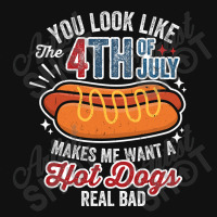 You Look Like 4th Of July Hot Dog Baby Bibs | Artistshot