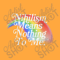 Nihilism Means Nothing To Me, Vintage Style Faded Rainbow Design Foam Trucker Hat | Artistshot