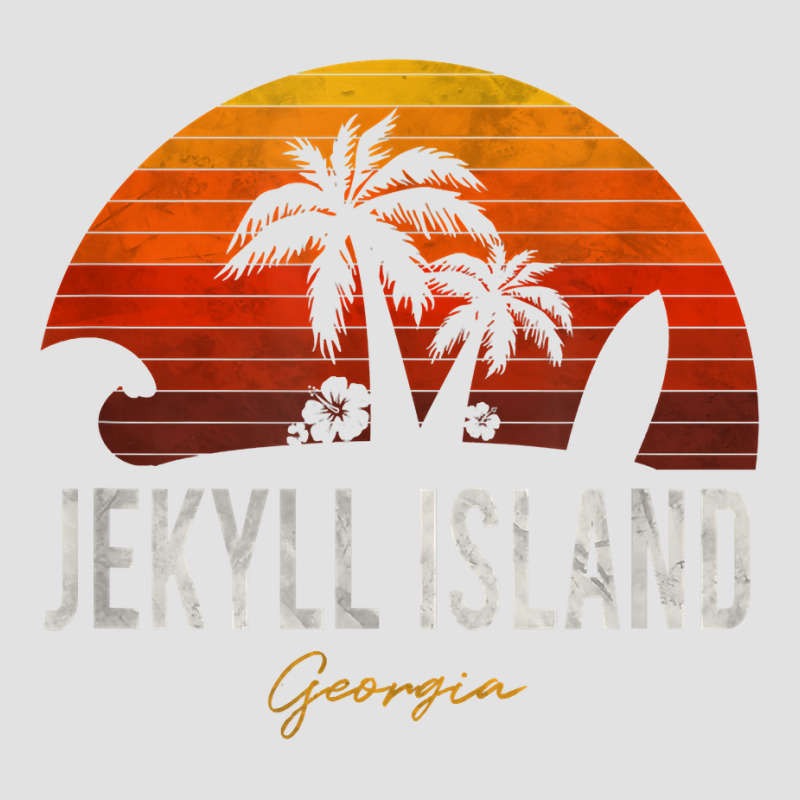 Jekyll Island Beach Georgia Ga Palms Vacation Surf Sundown T Shirt Foam Trucker Hat by kalellwhistlehunt | Artistshot