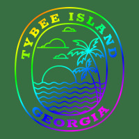 Tybee Island Georgia Rainbow Palm Tree Beach Trip Vacation Pullover Ho Foam Trucker Hat | Artistshot