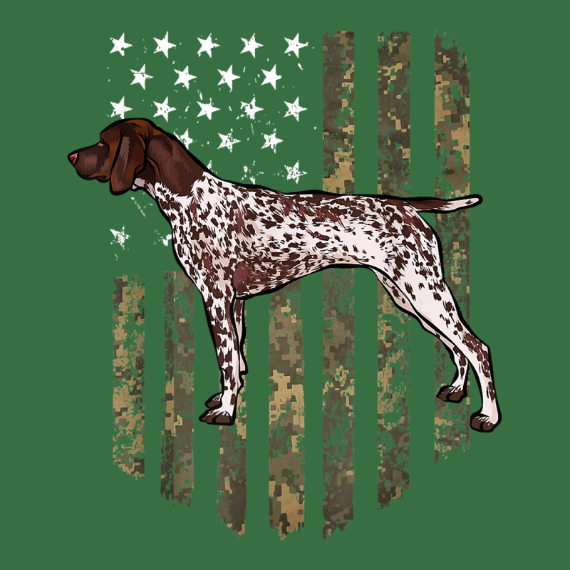 Camo American Flag German Shorthaired Pointer 4th Of July T Shirt Foam Trucker Hat by kalellwhistlehunt | Artistshot