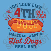 You Look Like 4th Of July Makes Me Want A Hot Dog Basic T-shirt | Artistshot