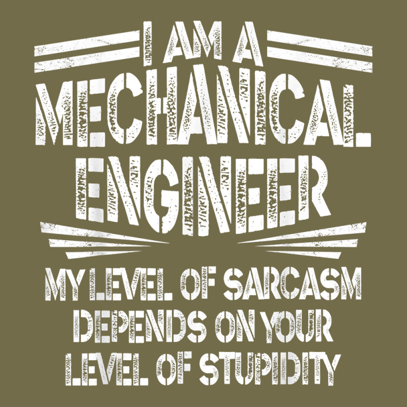 My Level Of Sarcasm Sarcastic Mechanical Engineer T Shirt Dyed Cap by Smykowskicalob1991 | Artistshot