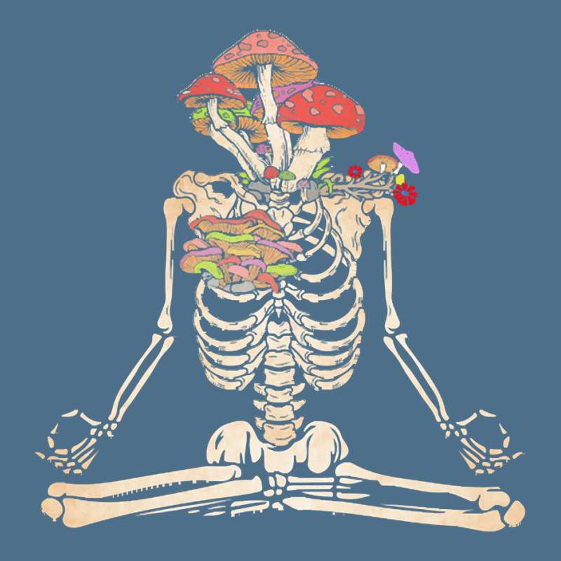 Meditation T  Shirt Mom Life Meditation Skeleton T  Shirt Dyed Cap by kokojudo | Artistshot