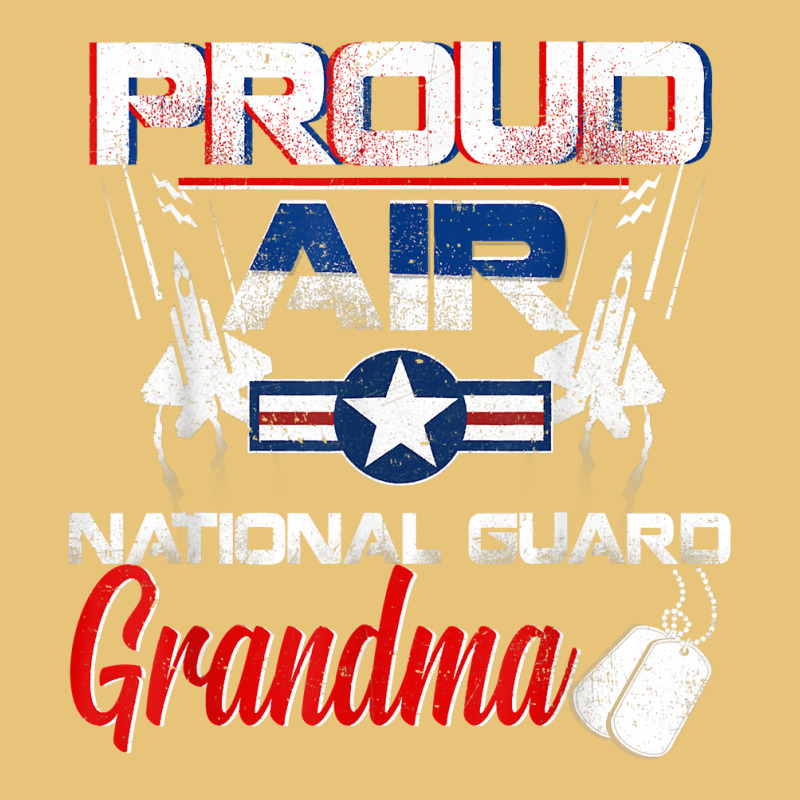 Proud Air National Guard Grandma Air Force Veterans Day Mens T Shirt Dyed Cap by AshleyPenez | Artistshot