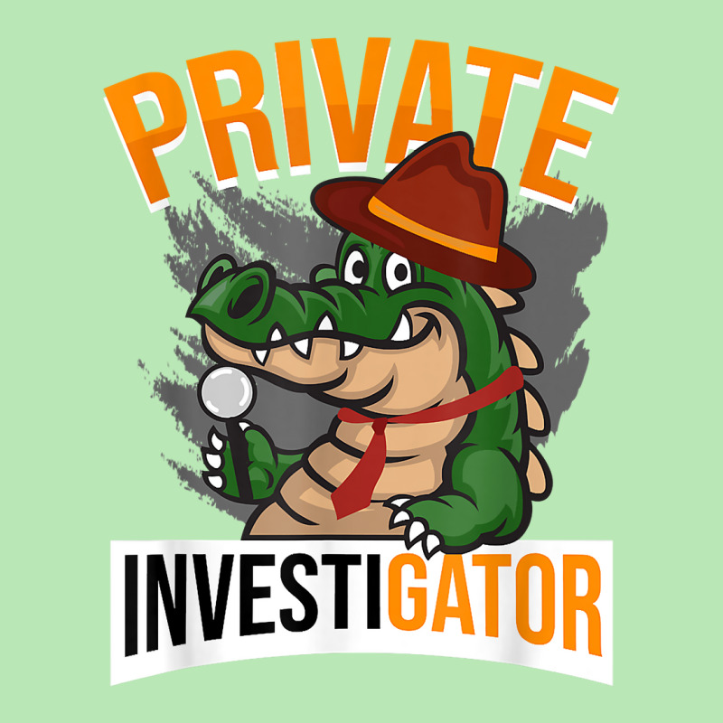 Alligator Dressed As Detective   Funny Private Investigator T Shirt Dyed Cap by AshleyPenez | Artistshot