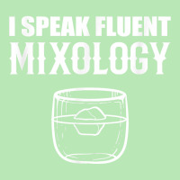 Speak Fluent Mixology Bartender T Shirt Dyed Cap | Artistshot