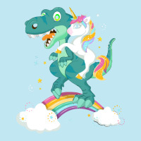 Unicorn Riding T  Shirt Unicorn Riding T Rex Dinosaur Boys Girls T  Sh Urban Heavy T-shirt | Artistshot