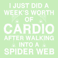 Weeks Worth Of Cardio Spider Web T  Shirt Week's Worth Of Cardio Spide Urban Heavy T-shirt | Artistshot