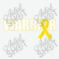 Bone Cancer Warrior Sarcoma Yellow Ribbon Urban Heavy T-shirt | Artistshot