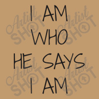 I Am Who He Says I Am Christian Statement Identity Funny Men Urban Pullover Hoodie | Artistshot