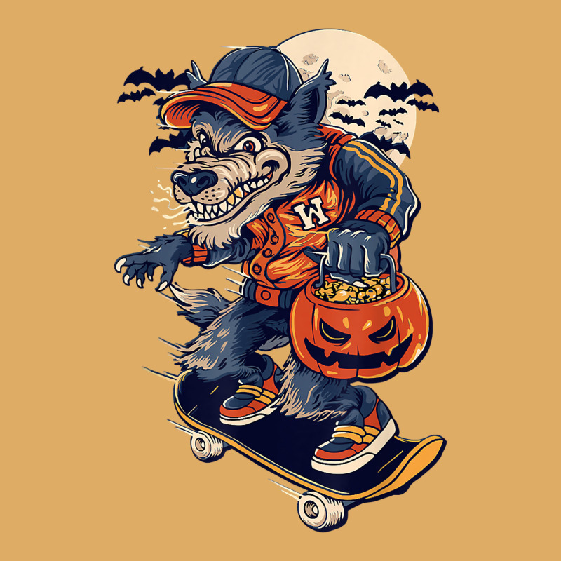 Skateboard Werewolf Kids Halloween T Shirt Urban Pullover Hoodie | Artistshot