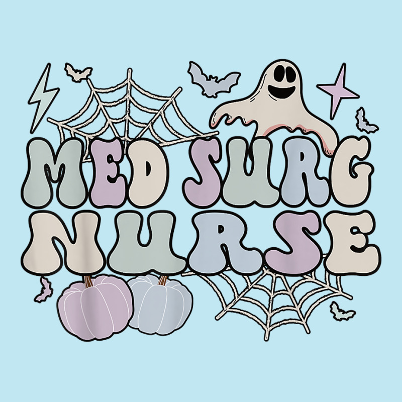 Spooky Med Surg Nurse Halloween Medical Surgical Nursing T Shirt Urban Pullover Hoodie | Artistshot