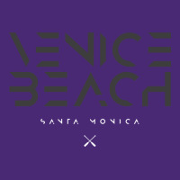 Venice Beach Santa Monica California Ca Tonal Type Sweatshirt Beanie | Artistshot