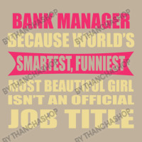 Bank Manager Funniest Isn't A Jobtitle Sun Shade Cap | Artistshot