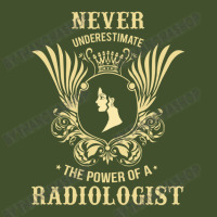 Never Underestimate The Power Of A Radiologist Sun Shade Cap | Artistshot