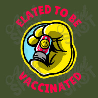 Elated To Be Vaccinated   Vaccinated Sun Shade Cap | Artistshot