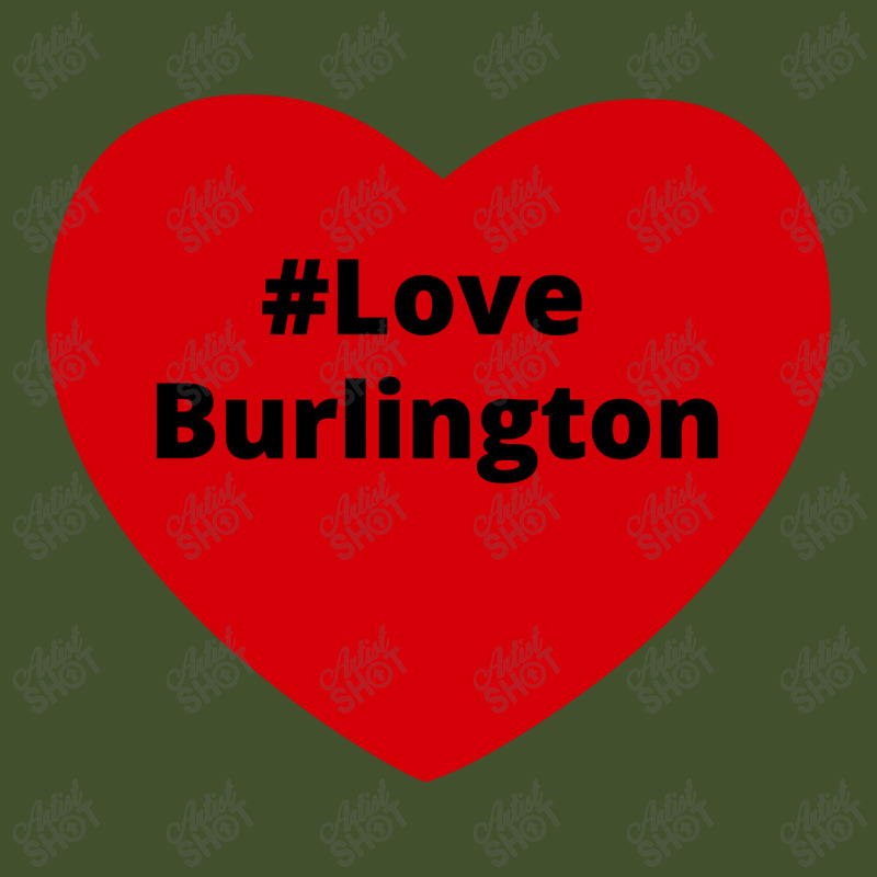 Love Burlington, Hashtag Heart, Love Burlington 2 Sun Shade Cap | Artistshot