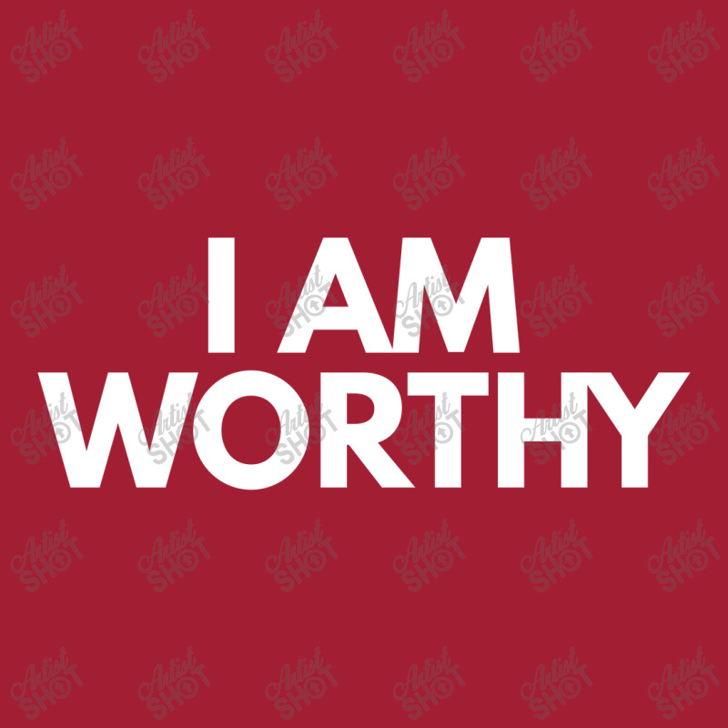 I Am Worthy Mesh Back Trucker Hat | Artistshot