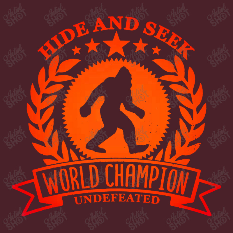 Hide And Seek World Champion Undefeated Mesh Back Trucker Hat by ArtMaker | Artistshot