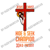 Jesus Christ Hide And Seek Mesh Back Trucker Hat | Artistshot