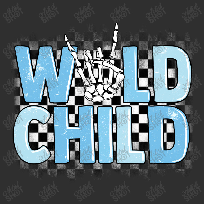 Wild Child Checkered Snapback Trucker Cap | Artistshot