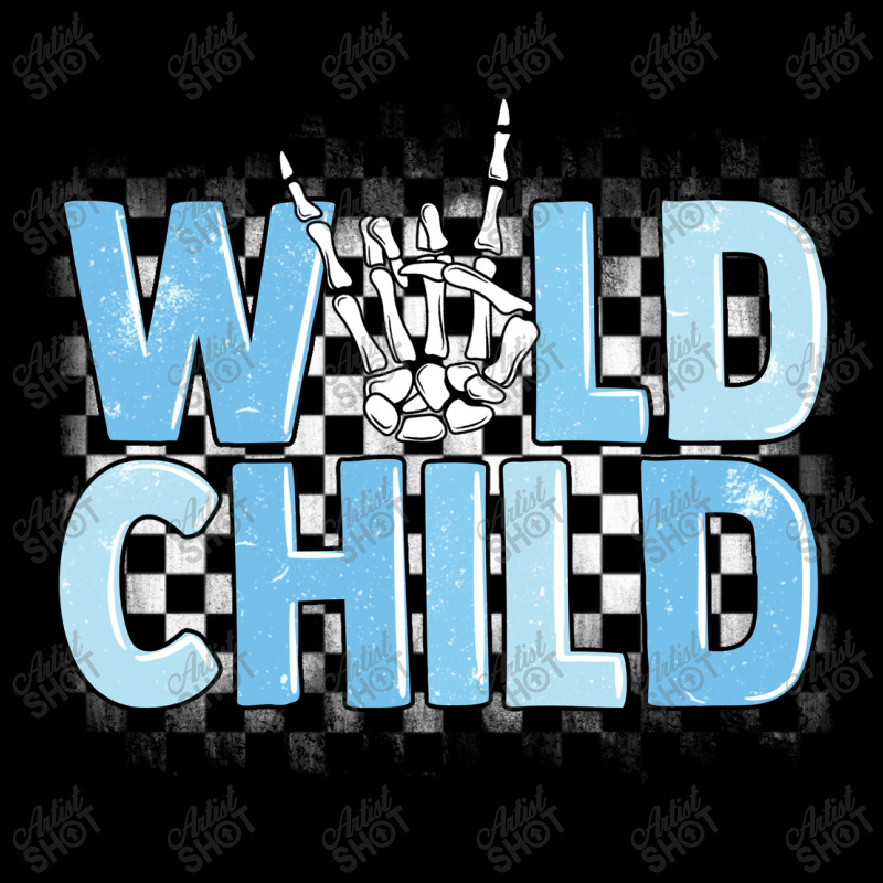 Wild Child Checkered Ponytail Cap | Artistshot