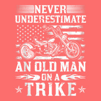 Never Underestimate An Old Man On A Trike Motorcycle T Shirt Snapback Trucker Cap | Artistshot