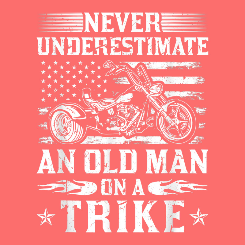 Never Underestimate An Old Man On A Trike Motorcycle T Shirt Snapback Trucker Cap by corni3t6 | Artistshot