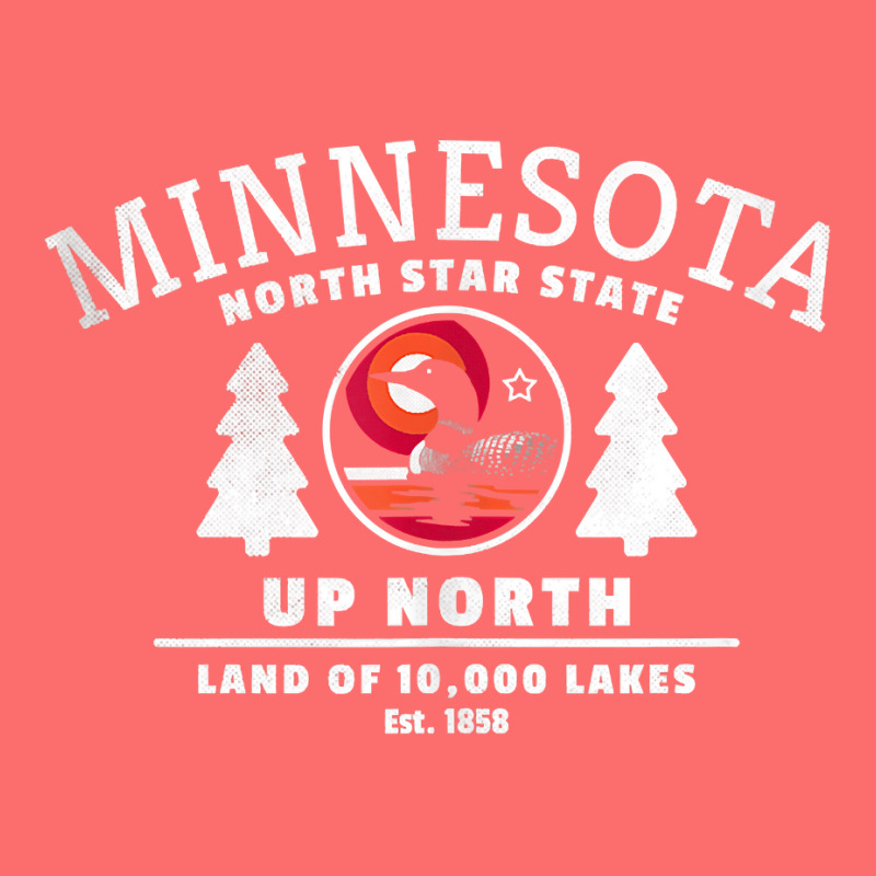 Minnesota   North Star State   Up North With Loon Tank Top Snapback Trucker Cap | Artistshot