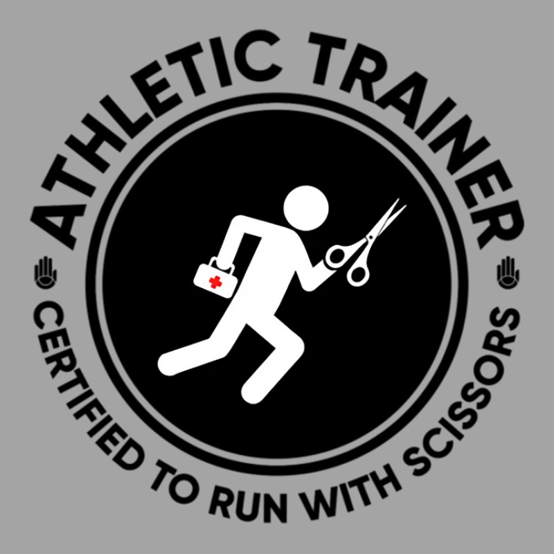 Athletic Trainer Certified To Run With Scissors Foam Trucker Hat | Artistshot