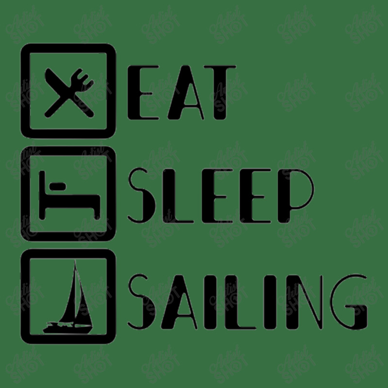 Eat Sleep Sailing For Light Foam Trucker Hat | Artistshot