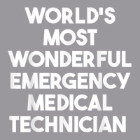 World's Most Wonderful Emergency Medical Technician T Shirt Adjustable Baseball Cap | Artistshot