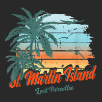 St. Martin Island Beach Shirt Lost Paradise Adjustable Baseball Cap | Artistshot