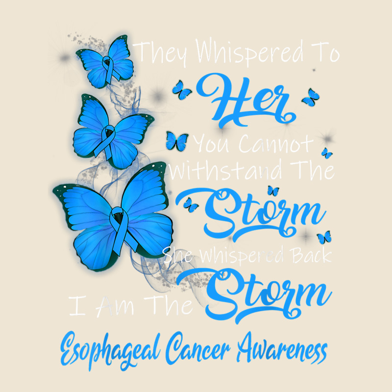 I Am The Storm Esophageal Cancer Awareness T Shirt Adjustable Baseball Cap by rillanerby | Artistshot