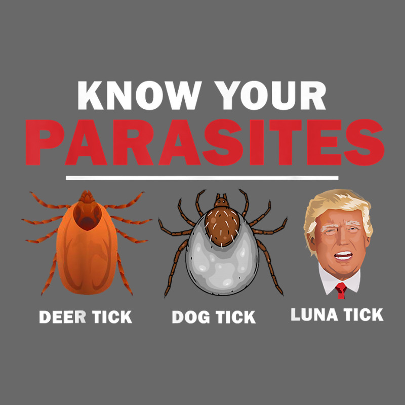 Retro Know Your Parasites Luna Tick Anti Trump 86 45 Gift T Shirt Adjustable Baseball Cap by kalerttjay | Artistshot