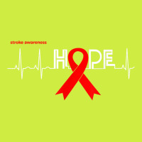 Hope  Awareness Month Products Red Ribbon Stroke Awareness T Shirt Adjustable Baseball Cap | Artistshot