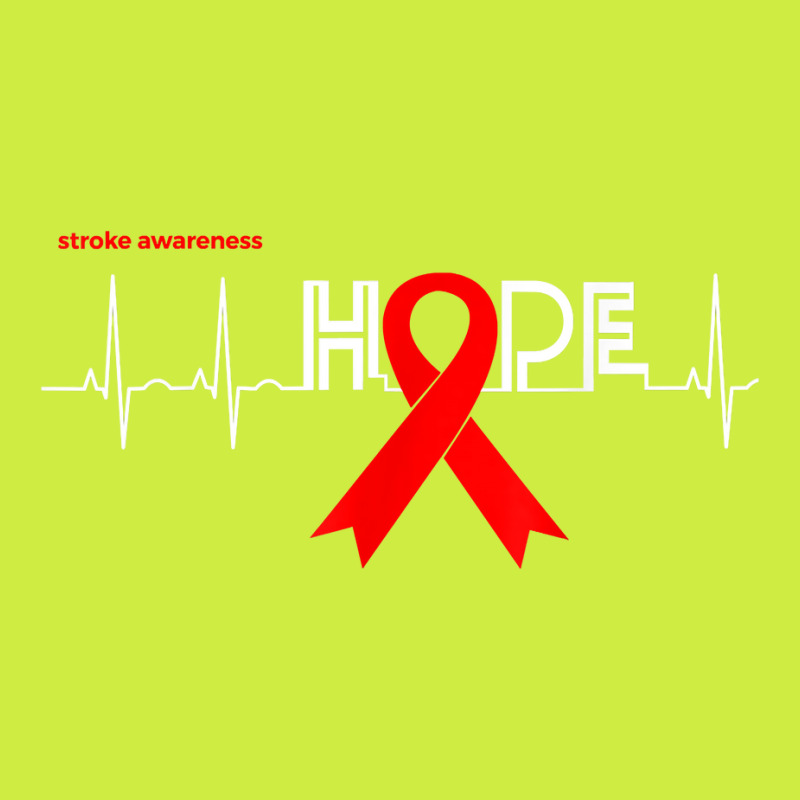 Hope  Awareness Month Products Red Ribbon Stroke Awareness T Shirt Adjustable Baseball Cap | Artistshot