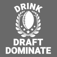 Drink Draft Dominate   Funny 2019 Fantasy Football Tank Top Adjustable Baseball Cap | Artistshot