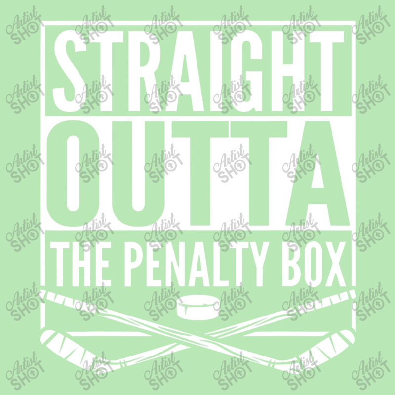 Straight Outta The Penalty Box Hockey Player Gift Hockey Dyed Cap by duniaperi | Artistshot