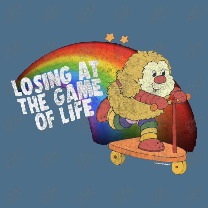 Losing At The Game Of Life 80s Cartoon Nihilism Humor Design Dyed Cap by bedaopini | Artistshot