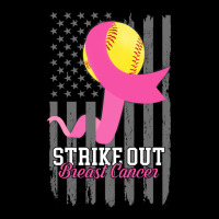 Breast Cancer Softball Strike Out Flag Cancer Survivor Awareness Dyed Cap | Artistshot