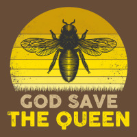 Bee Beekeeper God Save The Queen Funny Retro Style Bee 97 Hive Beekeep Dyed Cap | Artistshot